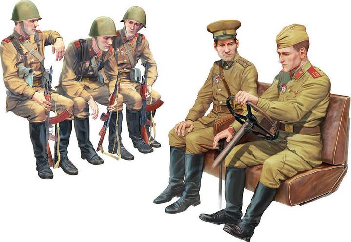 Actual product image ICM Soviet Army Servicemen (1979-1991)