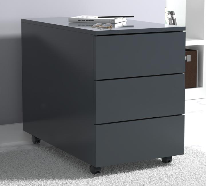 Actual product image VCM Mobile pedestal Office pedestal Castors rollable Dasola 3 drawer (39 x 70 cm)