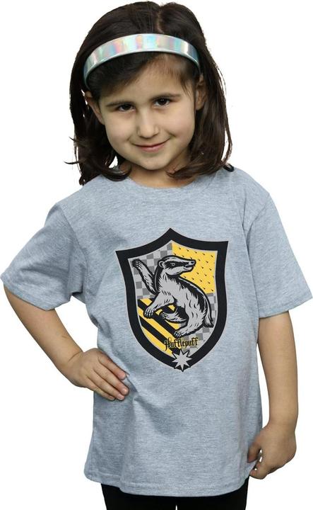 Image du produit - T-shirt HUFFLEPUFF CREST FLAT - Fille (116)
