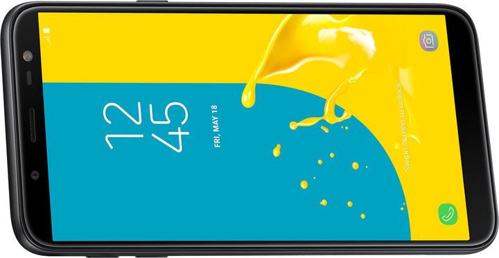 Produktbild Samsung Galaxy J6 EU (32 GB, Schwarz, 5.60", Dual SIM + SD, 13 Mpx, 4G)