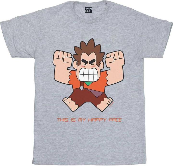 Disney Wreck It Ralph Happy Face TShirt Jungen
