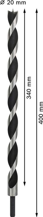 Produktbild Bosch Professional Zubehör PRO Wood Holzspiralbohrer, 20 x 340 x 400 mm (20 mm)