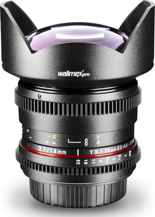 Image du produit Walimex 14/3.1 Vidéo DSLR Sony E (Sony E, APS-C / DX, Plein format, Micro Four Thirds)