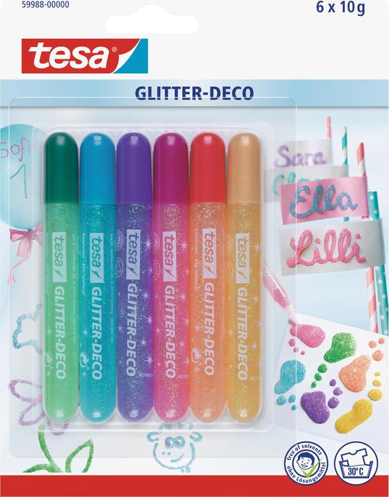 Produktbild tesa Deko Glitzerstifte (10 g)