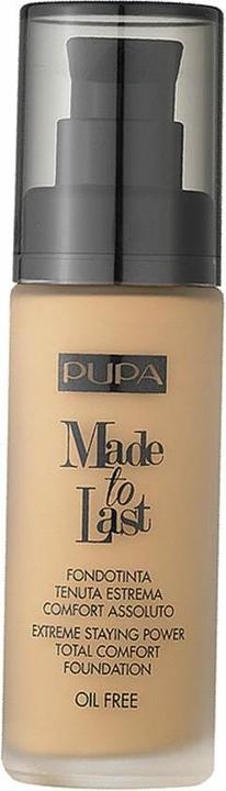 Pupa Milano Pupa - Long Lasting Make Up SPF 10 Made To Last (Total Comfort Foundation) 30ml 003 Dark Ivory (003 Dark Ivory)