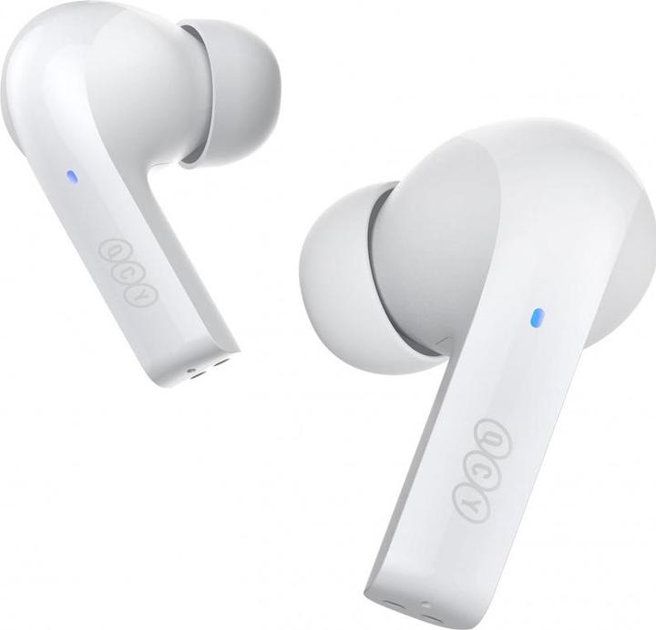 Actual product image QCY T18 TWS Earphones (white) (30 h, Wireless)