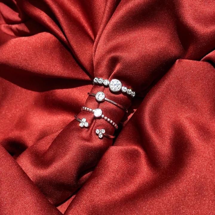 Image du produit Candy Bague Cara, argent sterling 925 (54, Argent 925)