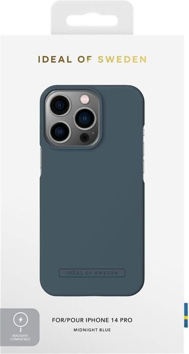 Image du produit iDeal Of Sweden Couverture rigide design avec MAGSAFE Midnight Blue (Apple iPhone 14 Pro)