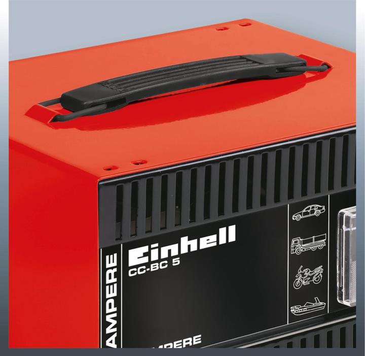 Immagine prodotto Einhell Caricabatterie automatico (12V, 5 A)