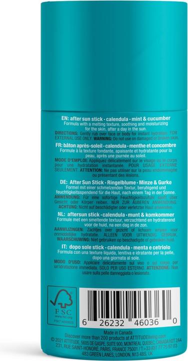 Produktbild Attitude After Sun (Gel)