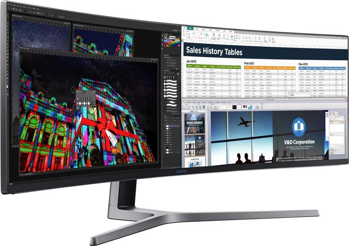 Actual product image Samsung LC49HG90DMRXEN (3840 x 1080 pixels, 49")