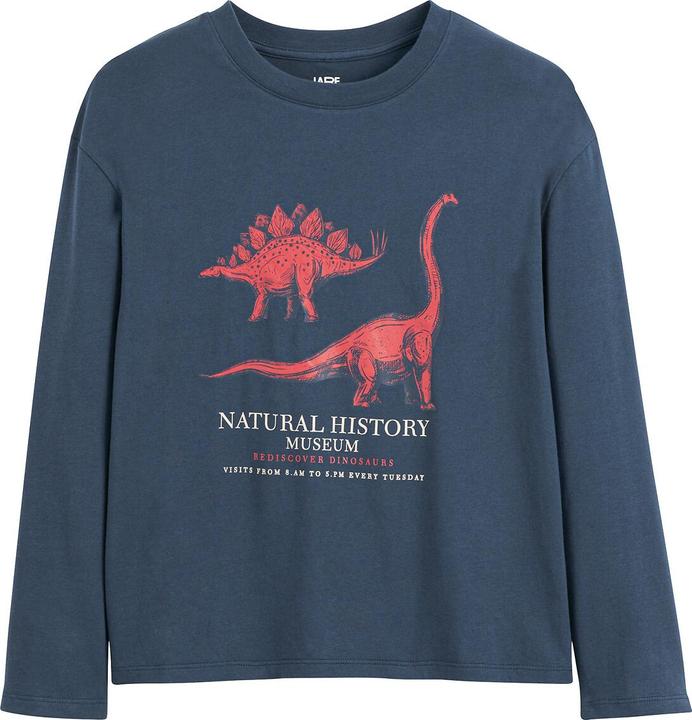 Image du produit La Redoute Collections T-shirt à manches longues imprimé dinosaure (94)