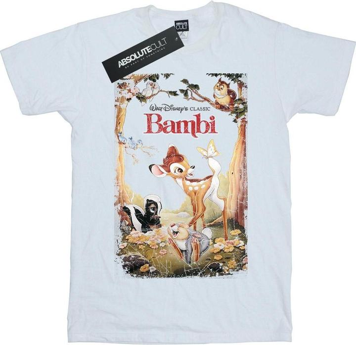 Produktbild Disney Bambi Retro Poster TShirt Mädchen (152, 158)