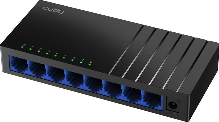 Productafbeelding Cudy GS108D netwerkswitch Gigabit Ethernet (10/100/1000) Zwart (8 Havens)