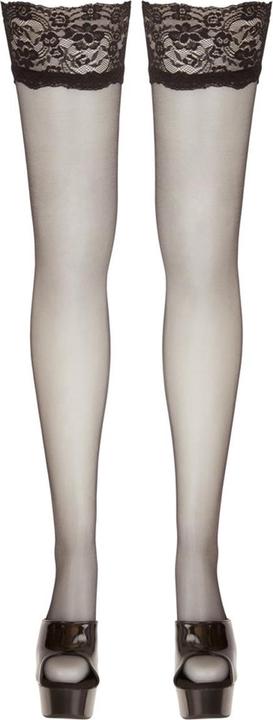 Produktbild Cottelli Collection Halterlose Spitzen-Strümpfe (L)