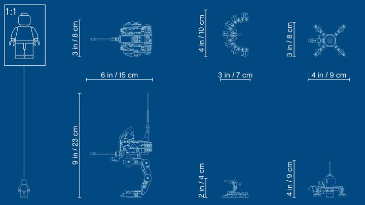 Produktbild LEGO Clone Scout Walker - 20 Jahre Star Wars (75261, LEGO Star Wars)