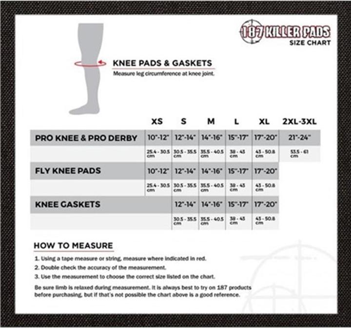 Actual product image 187 Killer Pads Pro Knee Pads (S, Knee pad, Elbow protectors, Unique specimen)