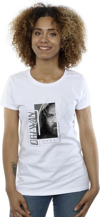 Immagine prodotto Star Wars Obi-Wan Kenobi Jedi SciFi Collage Maglietta Donna (XXL)