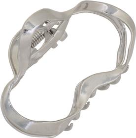 Immagine prodotto Trisa Pinza fashion in metallo argento 6 cm (4 pz.)