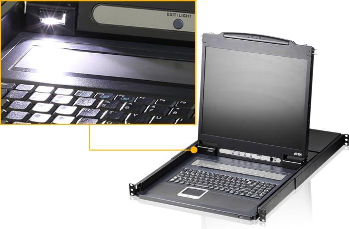 Image du produit Aten Commutateur KVM LCD 8 ports 19" Technology