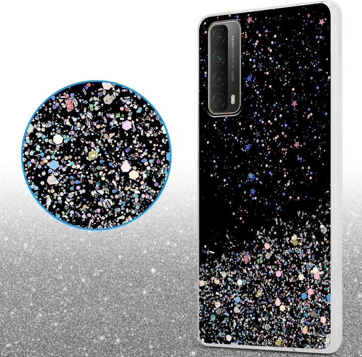 Image du produit Cadorabo Coque pour Huawei P SMART 2021 TPU funkelnder Glitter (Huawei P Smart (2021))
