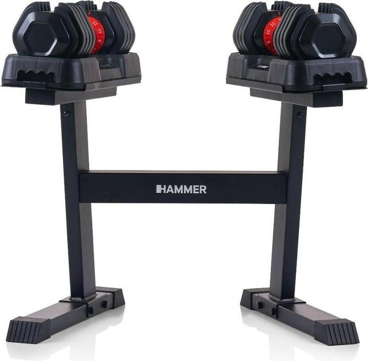 Actual product image Hammer Fitness StrongLock 4.0 Dumbbell 25 kg (1 x 25 kg)