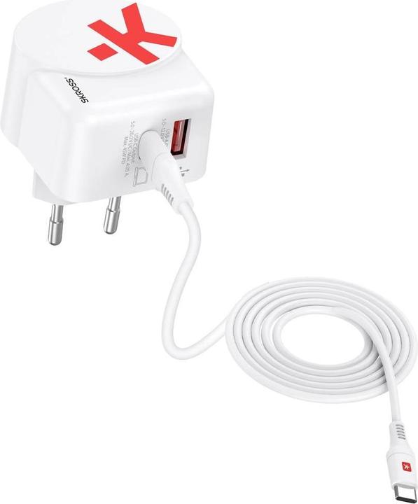 Productafbeelding Skross Euro USB-oplader AC65PD + USB-C kabel (65 W)