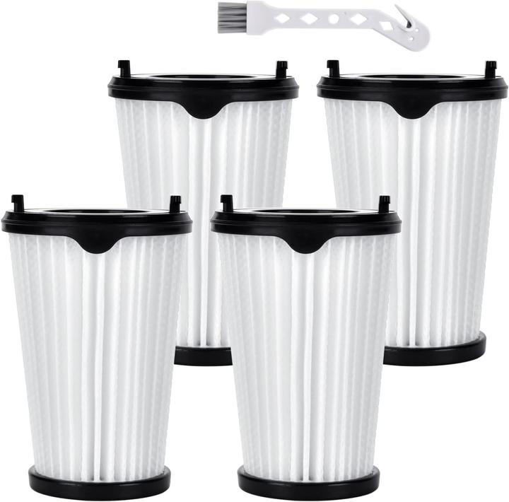 Actual product image Plutoos 4er-Set Ersatzfilter für AEG CX7-2 & QX8 Ergorapido