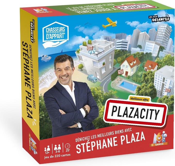 Actual product image Cartamundi Chasseur D'Appart' Jeu Plaza City (French)