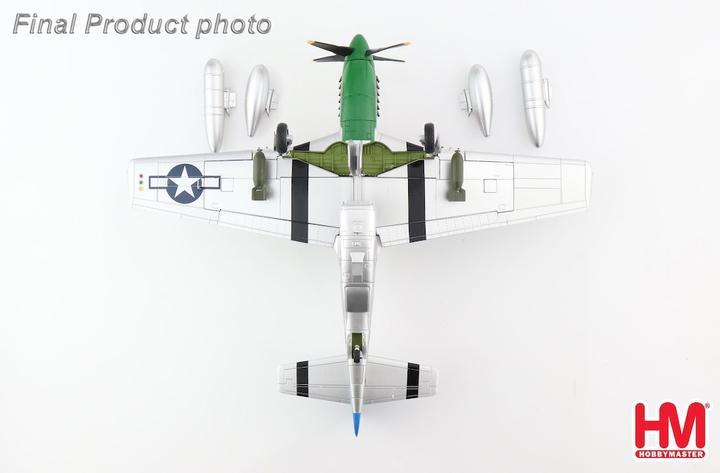 Immagine prodotto Hobby Master Modello in metallo Mustang P-51D 1:48 "Daddy's Girl" pilotato dal Maggiore Ray Wetmore, 370th FS
