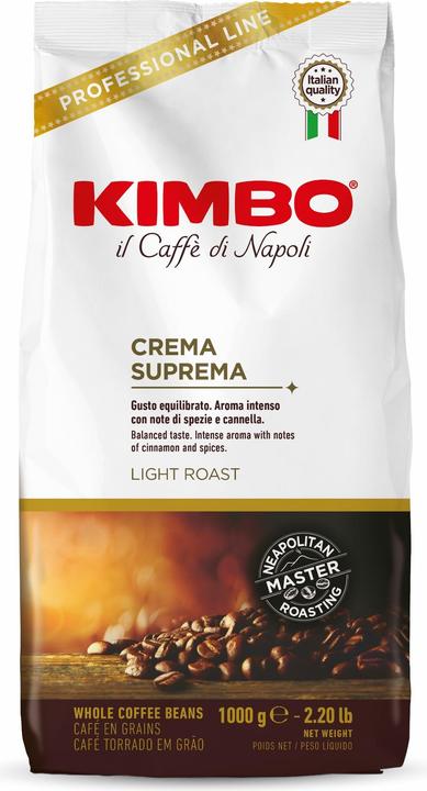 Actual product image Kimbo Crema Suprema (1000 g, Light roast)