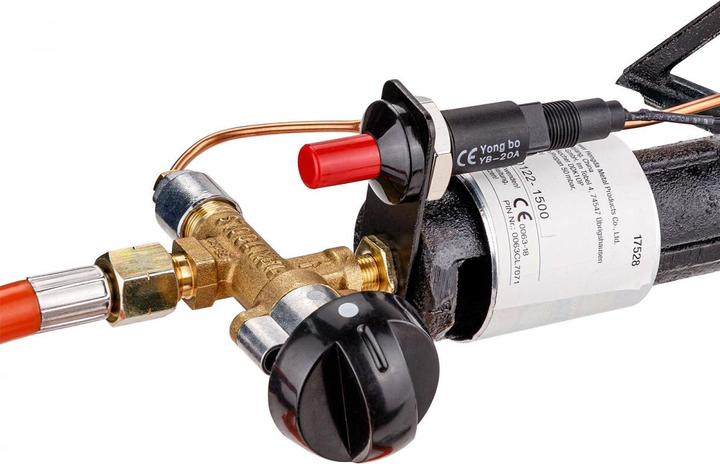 Actual product image Dema Gas Dreibeinkocher Campingkocher Gaskocher Outdoor 3-Bein Hockerkocher 10,5 kW
