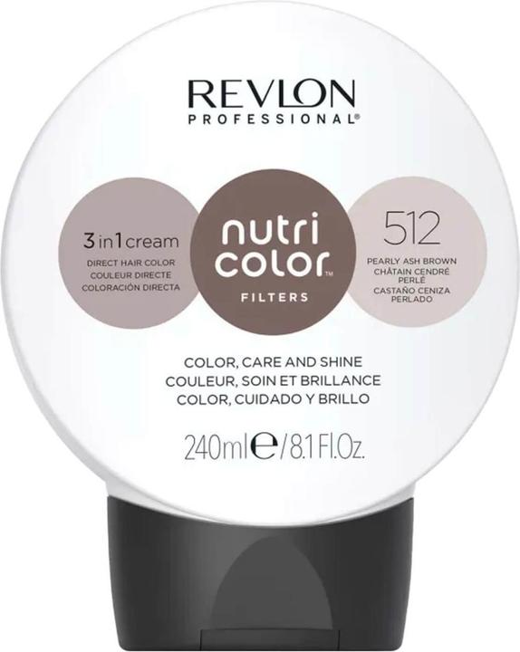 Revlon Professional Nutri Color Creme - Pearly Ash Brown 512