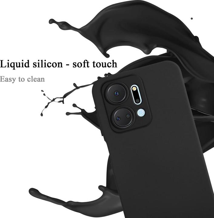 Image du produit Cadorabo Housse pour Honor x7a TPU avec protection liquide en silicone (Honor X7a)