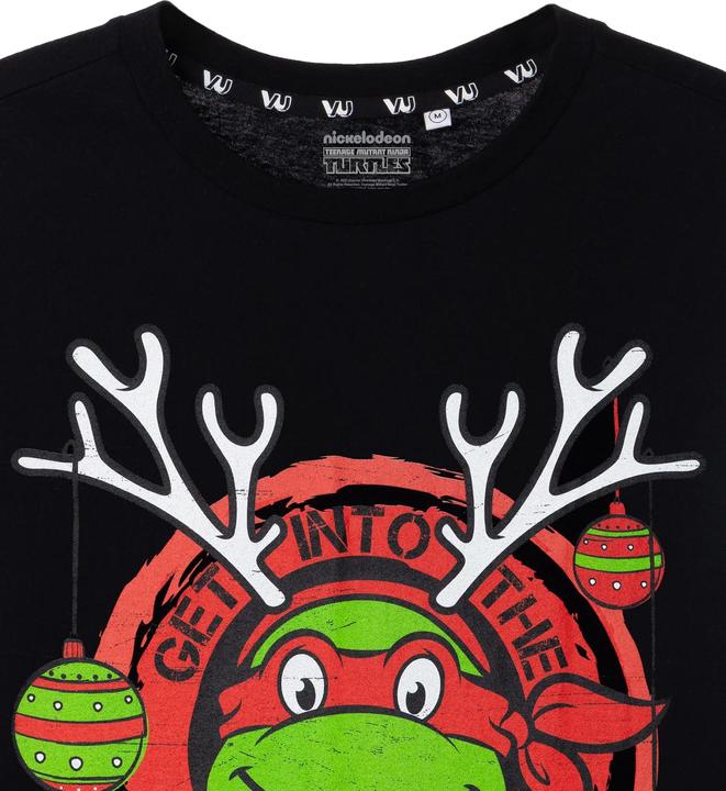 Immagine prodotto Teenage Mutant NT Get Into The Ninja Spirit Maglietta Maniche Corte Uomo (M)