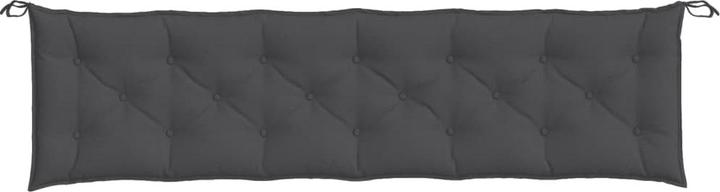 Productafbeelding VidaXL Bankkussen Bankkussen Melange Antraciet 200cm stof (200 x 50 x 7 cm)