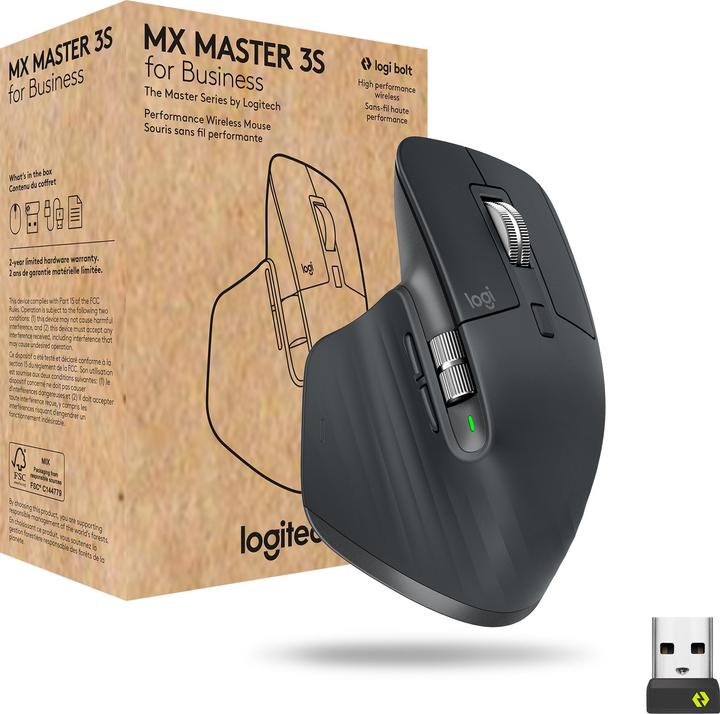 Logitech MX Master 3S for Business (Kabellos)