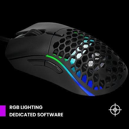 Actual product image Preyon Mysz Hawk Customizable (PHC27B) (Cable)
