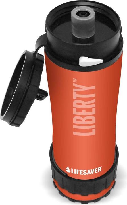 Productafbeelding LifeSaver Liberty waterfilter, oranje (0.40 l)