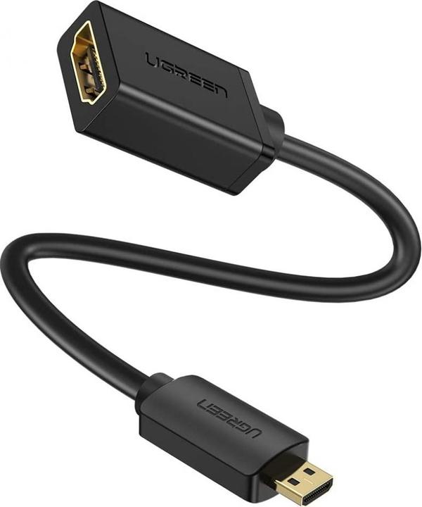 Actual product image Ugreen Micro HDMI (Typ D) — HDMI (Typ A) (0.10 m, HDMI)