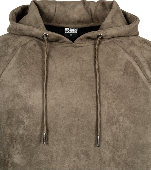 Actual product image Urban Classics Imitation Suede Hoody (M)