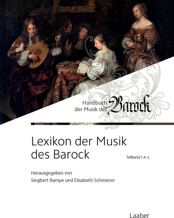 Produktbild Lexikon der Musik des Barock (Deutsch, Elisabeth Schmierer, Siegbert Rampe, 2024)