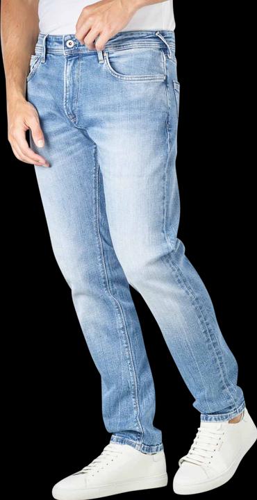 Actual product image Pepe Jeans Stanley Tapered Fit Light Blue (W36/L32)