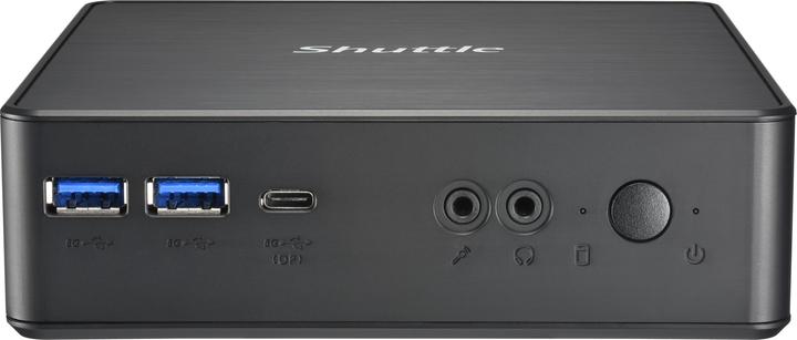 Actual product image Shuttle XPC Nano PC NC40U3, Intel Core i3-1215U, 1x HDMI, 1x DP,1xUSB-C/DP, 6x USB3.2, 1x 2.5" (Intel Core i3-1215U)