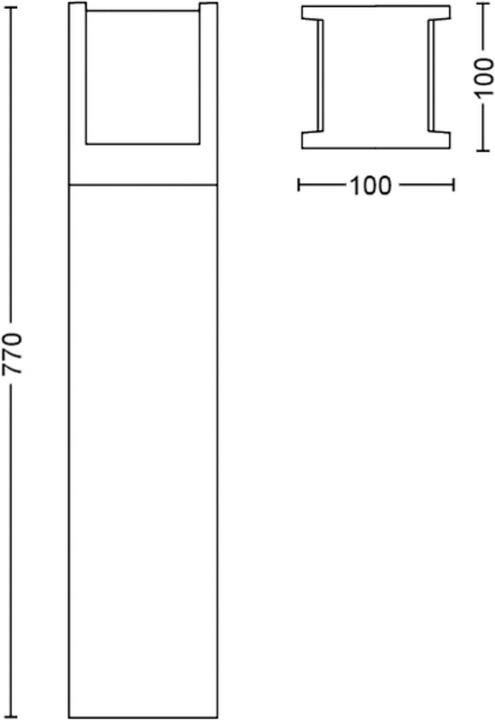 Produktbild Philips Hue Fuzo Basis (1150 lm, IP44)