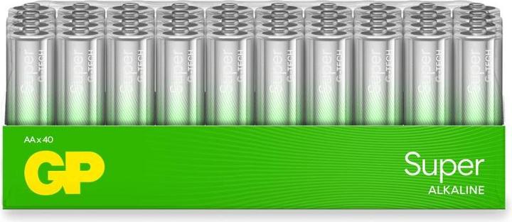 Actual product image GP Batteries Super Alkaline 15A/LR6 (40 pcs., AA)