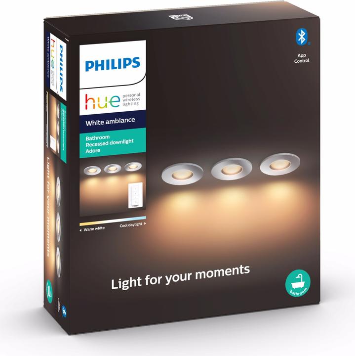 Actual product image Philips Hue Adore Basis BT (350 lm, GU10)
