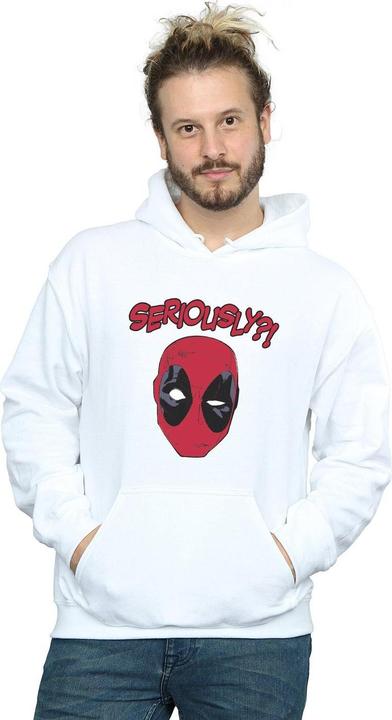 Immagine prodotto Deadpool Seriously Felpa con Cappuccio Uomo (XXL)