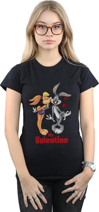 Produktbild Looney Tunes Bugs Bunny And Lola Valentine's Day TShirt (XXL)