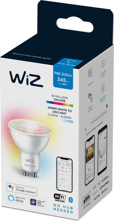 Produktbild WiZ Par16 (GU10, 4.90 W, 345 lm, 1 x, F)